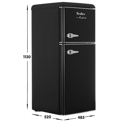 Купить Холодильник компактный   Tesler RT-132 черный  9057384. Характеристики, отзывы и цены в Донецке