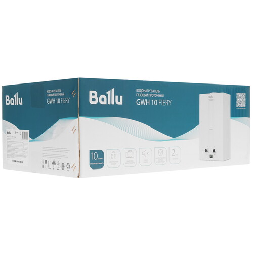 Купить Водонагреватель газовый Ballu НС-1584730  9087294. Характеристики, отзывы и цены в Донецке