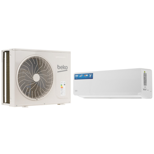 Купить Кондиционер настенный сплит-система Beko BRFPA 090/BRFPA 091 белый  9110345. Характеристики, отзывы и цены в Донецке
