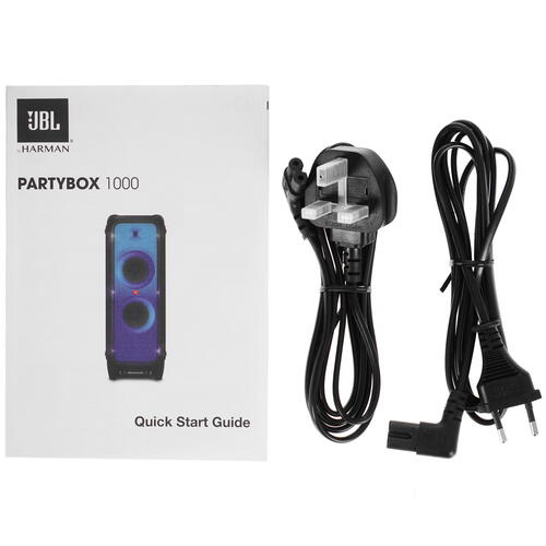 Купить Аудиосистема JBL PartyBox 1000 черный  5055640. Характеристики, отзывы и цены в Донецке
