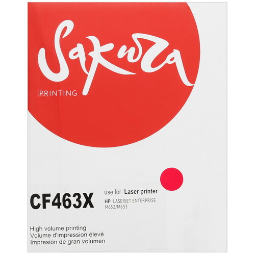 Купить Картридж лазерный SAKURA CF463X пурпурный  5363517. Характеристики, отзывы и цены в Донецке