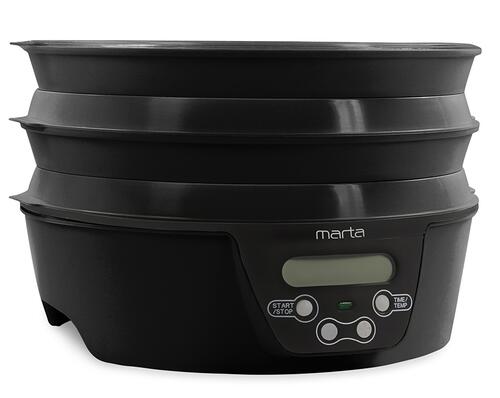 Купить Сушилка для овощей и фруктов MARTA MT-FD1888A черный  9934667. Характеристики, отзывы и цены в Донецке
