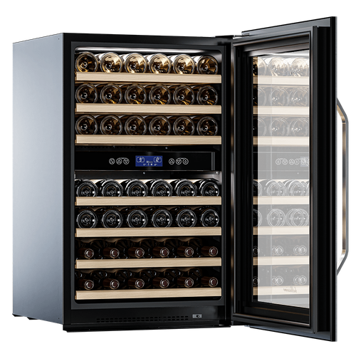 Купить Винный шкаф Meyvel MV42-KSB2 серебристый  9186683. Характеристики, отзывы и цены в Донецке
