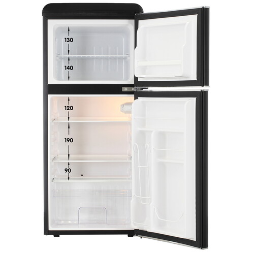 Купить Холодильник компактный   Tesler RT-132 черный  9057384. Характеристики, отзывы и цены в Донецке