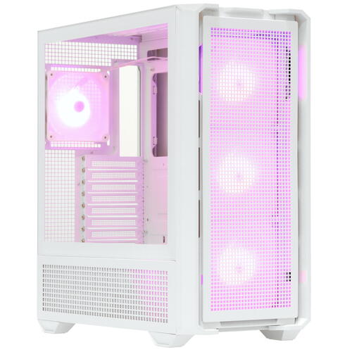Купить Корпус Cougar MX600 RGB White [3857C90.0018] белый  5431048. Характеристики, отзывы и цены в Донецке