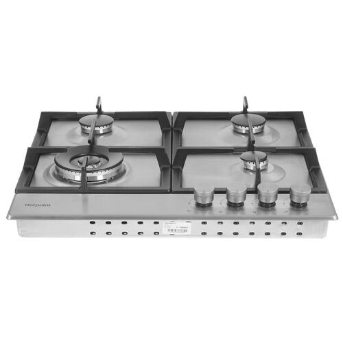 Купить Газовая варочная поверхность Hotpoint HGMT 641 W IX  9100980. Характеристики, отзывы и цены в Донецке