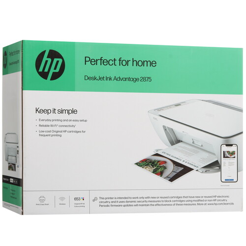 Купить МФУ струйное HP DeskJet Ink Advantage 2875  5612244. Характеристики, отзывы и цены в Донецке