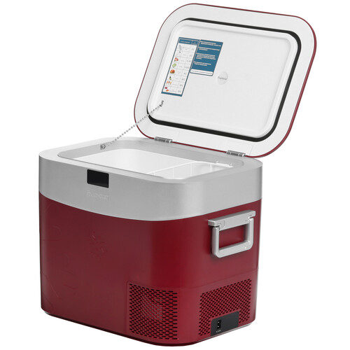 Купить Холодильник автомобильный Бирюса НС-22P3 красный  9132770. Характеристики, отзывы и цены в Донецке