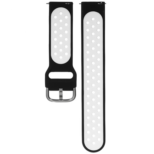 Купить Ремешок Aceline универсальный 20 мм черный/белый  9089815. Характеристики, отзывы и цены в Донецке