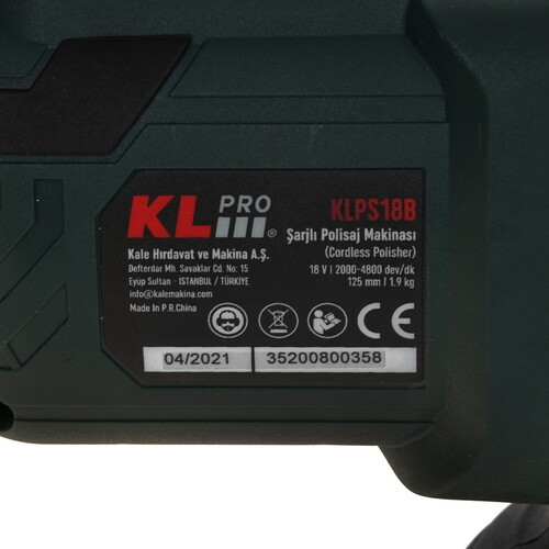 Купить Полировальная машина KLPRO KLPS18B-20  9150431. Характеристики, отзывы и цены в Донецке