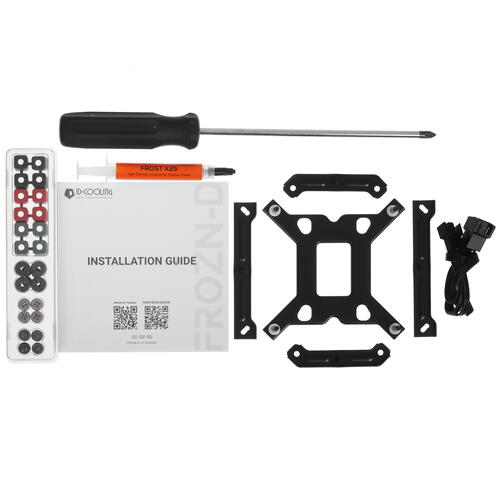 Купить Кулер для процессора ID-COOLING FROZN A720 BLACK  черный  5439070. Характеристики, отзывы и цены в Донецке
