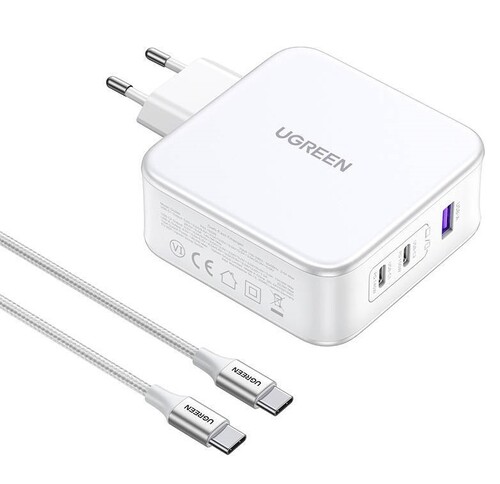 Купить Сетевое зарядное устройство Ugreen CD289 белый  9154981. Характеристики, отзывы и цены в Донецке
