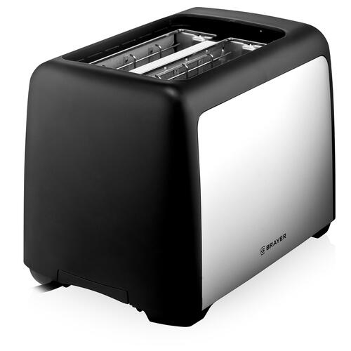 Купить Тостер BRAYER BR2109 серебристый  9933316. Характеристики, отзывы и цены в Донецке