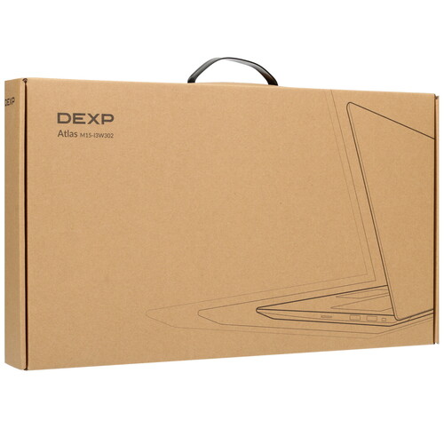 Купить 15.6" Ноутбук DEXP Atlas M15-I3W302 серый  5428282. Характеристики, отзывы и цены в Донецке
