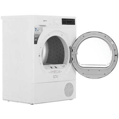 Купить Сушильная машина DEXP DM-F7DVL/WB белый  9234740. Характеристики, отзывы и цены в Донецке
