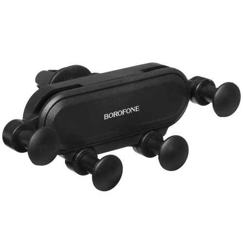 Купить Держатель автомобильный Borofone BH19 Eddie черный  9244514. Характеристики, отзывы и цены в Донецке