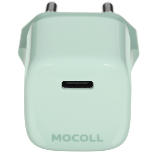 Купить Сетевое зарядное устройство MOCOLL Flash Series 20W зеленый  5470416. Характеристики, отзывы и цены в Донецке
