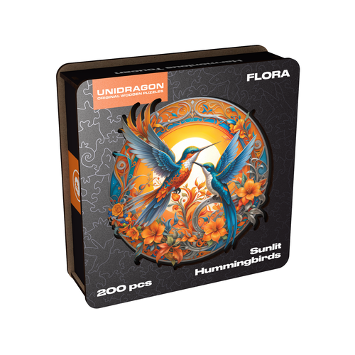 Купить Пазл UNIDRAGON FLORA Солнечный колибри 9+  9140102. Характеристики, отзывы и цены в Донецке
