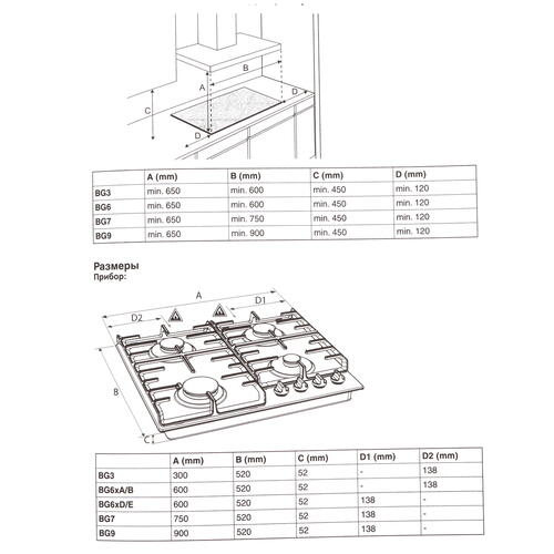 Купить Газовая варочная поверхность Gorenje GW641EX  8199414. Характеристики, отзывы и цены в Донецке