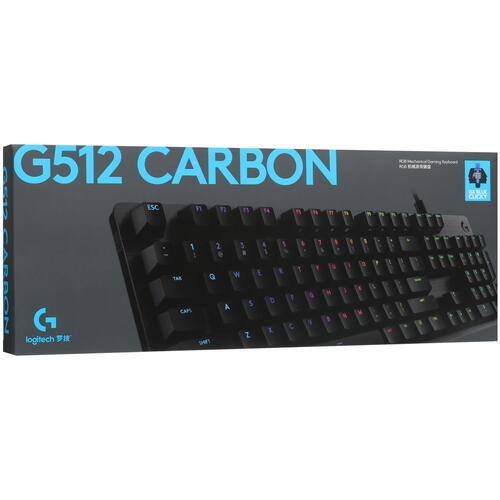 Купить Клавиатура  проводная Logitech G512 Carbon  5095481. Характеристики, отзывы и цены в Донецке
