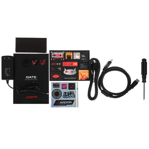 Купить 23.6" Монитор ARDOR GAMING GATE AF24H3 черный  9146432. Характеристики, отзывы и цены в Донецке
