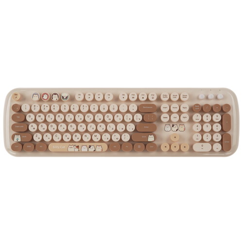 Купить Клавиатура+мышь беспроводная   MOFii SMK-648M3AG бежевый  9241070. Характеристики, отзывы и цены в Донецке