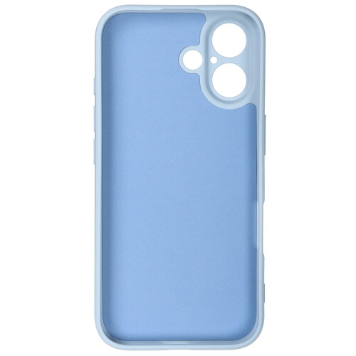 Купить Накладка  BoraSCO Microfiber Case для Apple iPhone 16 голубой  5601831. Характеристики, отзывы и цены в Донецке