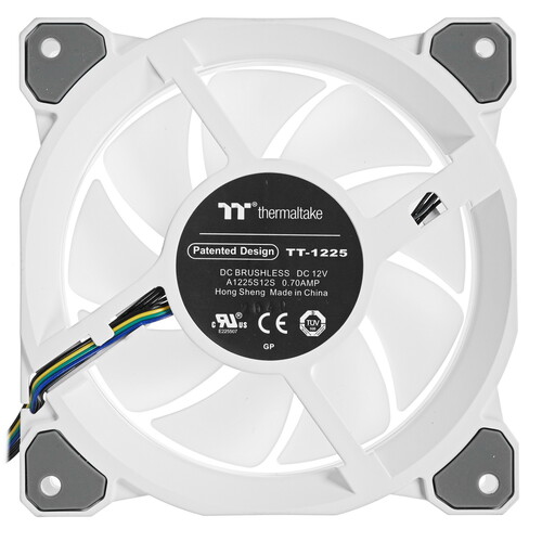 Купить Вентилятор Thermaltake Riing Quad 12 RGB Radiator Fan TT Premium Edition Single Pack White [CL-F100-PL12SW-C]  4740641. Характеристики, отзывы и цены в Донецке