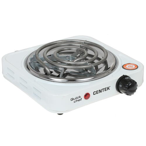 Купить Плита компактная электрическая Centek CT-1508 белый  1114260. Характеристики, отзывы и цены в Донецке