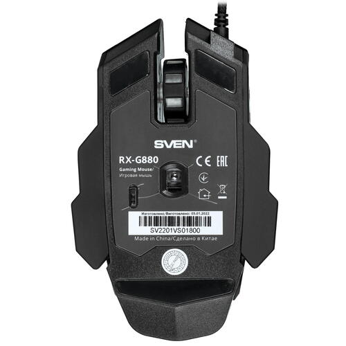 Купить Мышь проводная SVEN RX-G880  5002783. Характеристики, отзывы и цены в Донецке