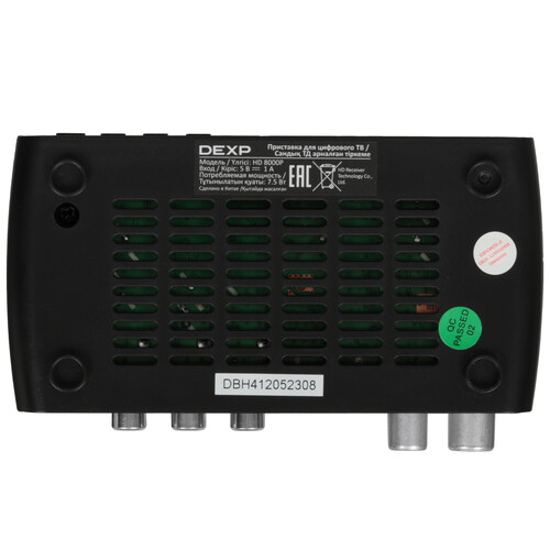 Купить Приставка для цифрового ТВ DEXP HD 8000P черный  5610363. Характеристики, отзывы и цены в Донецке