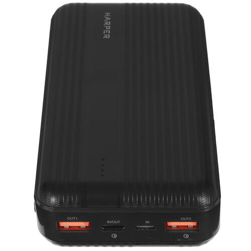 Купить Портативный аккумулятор Harper PB-20006 черный  5012555. Характеристики, отзывы и цены в Донецке