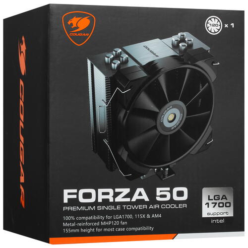 Купить Кулер для процессора Cougar Forza 50  5006860. Характеристики, отзывы и цены в Донецке