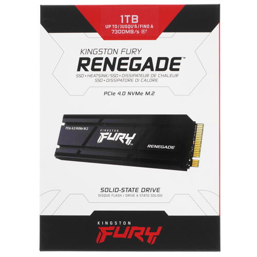 Купить 1000 ГБ M.2 NVMe накопитель Kingston FURY Renegade  5092100. Характеристики, отзывы и цены в Донецке