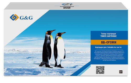 Купить Картридж лазерный G&G GG-CF280X черный  9926315. Характеристики, отзывы и цены в Донецке