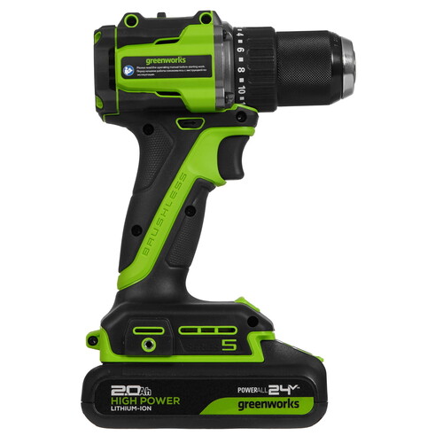 Купить Дрель-шуруповерт Greenworks DD560 24V  9305491. Характеристики, отзывы и цены в Донецке