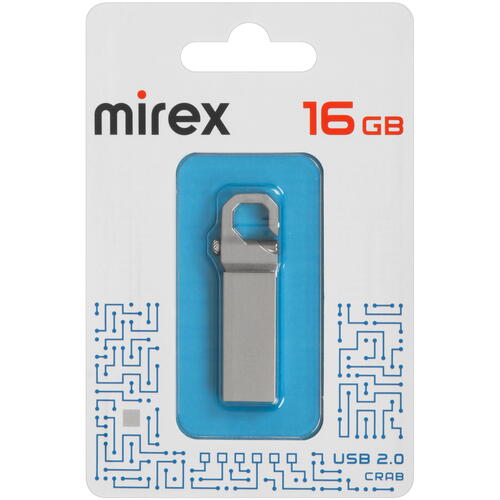Купить Память USB Flash 16 ГБ Mirex Crab  5463065. Характеристики, отзывы и цены в Донецке