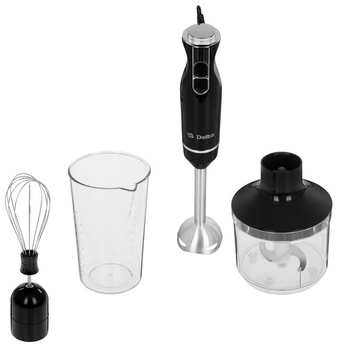 Купить Блендер погружной DELTA DL-7049B черный  5300698. Характеристики, отзывы и цены в Донецке