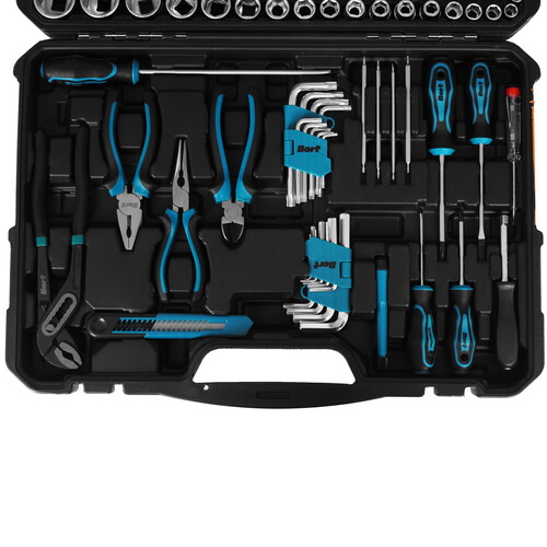 Купить Набор инструментов Bort BTK-150  9305852. Характеристики, отзывы и цены в Донецке