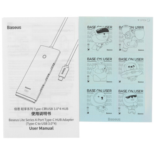 Купить USB-разветвитель Baseus Lite Series HUB Adapter  5619757. Характеристики, отзывы и цены в Донецке
