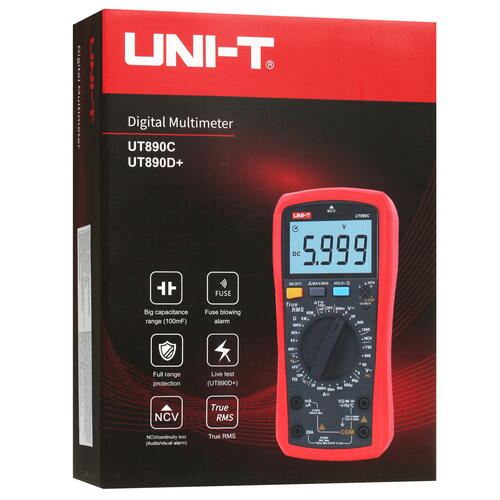 Купить Мультиметр UNI-T UT890C  4839612. Характеристики, отзывы и цены в Донецке