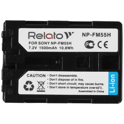 Купить Аккумулятор Relato NP-FM55H  8118487. Характеристики, отзывы и цены в Донецке