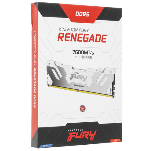 Купить Оперативная память Kingston Fury Renegade White  5436354. Характеристики, отзывы и цены в Донецке