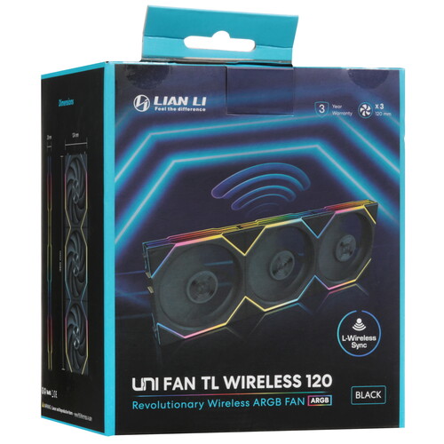 Купить Комплект вентиляторов LIAN LI UNI FAN TL WIRELESS 120-3  5610950. Характеристики, отзывы и цены в Донецке