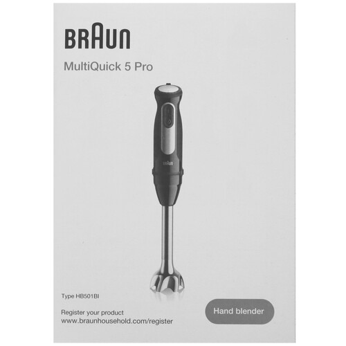 Купить Блендер погружной Braun MQ55236MBK черный  9128721. Характеристики, отзывы и цены в Донецке