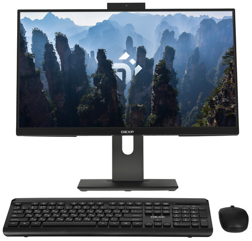 Купить 23.8" Моноблок DEXP AIO-MC [24H516WP025]  5404771. Характеристики, отзывы и цены в Донецке