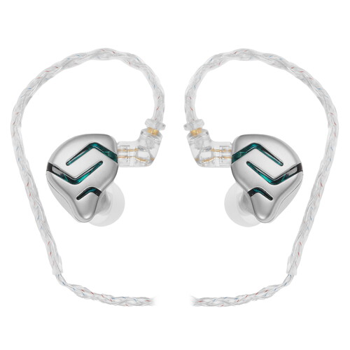 Купить Проводные наушники KZ ZES серебристый 2022  5605138. Характеристики, отзывы и цены в Донецке