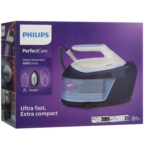 Купить Парогенератор Philips PSG6026/20 голубой  9123138. Характеристики, отзывы и цены в Донецке