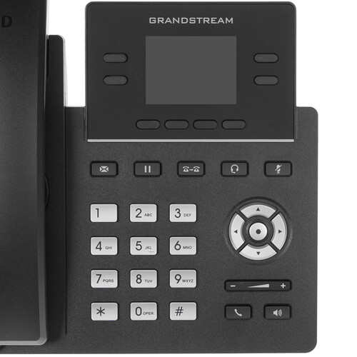 Купить Телефон VoIP Grandstream GRP2612 черный  8147245. Характеристики, отзывы и цены в Донецке