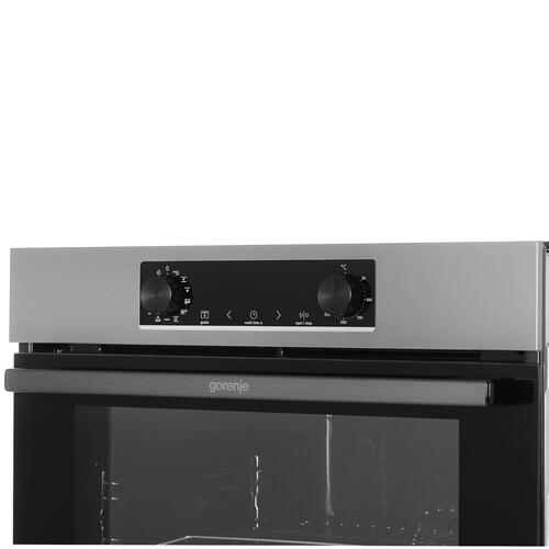 Купить Электрический духовой шкаф Gorenje BOSB6737E06X серебристый  5323400. Характеристики, отзывы и цены в Донецке